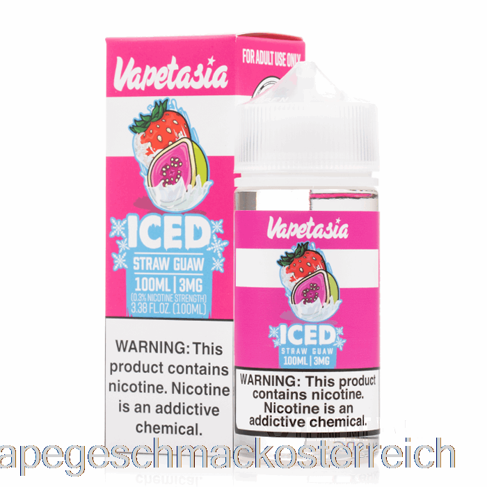 Geeister Strohhalm Guaw - Vapetasia - 100 Ml 3 Mg Vape-Geschmack